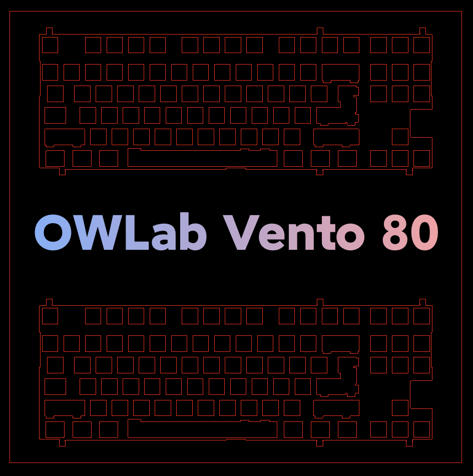 Keyboard Stabilizer Screw In - Plates for owlab vento 80 mechanical