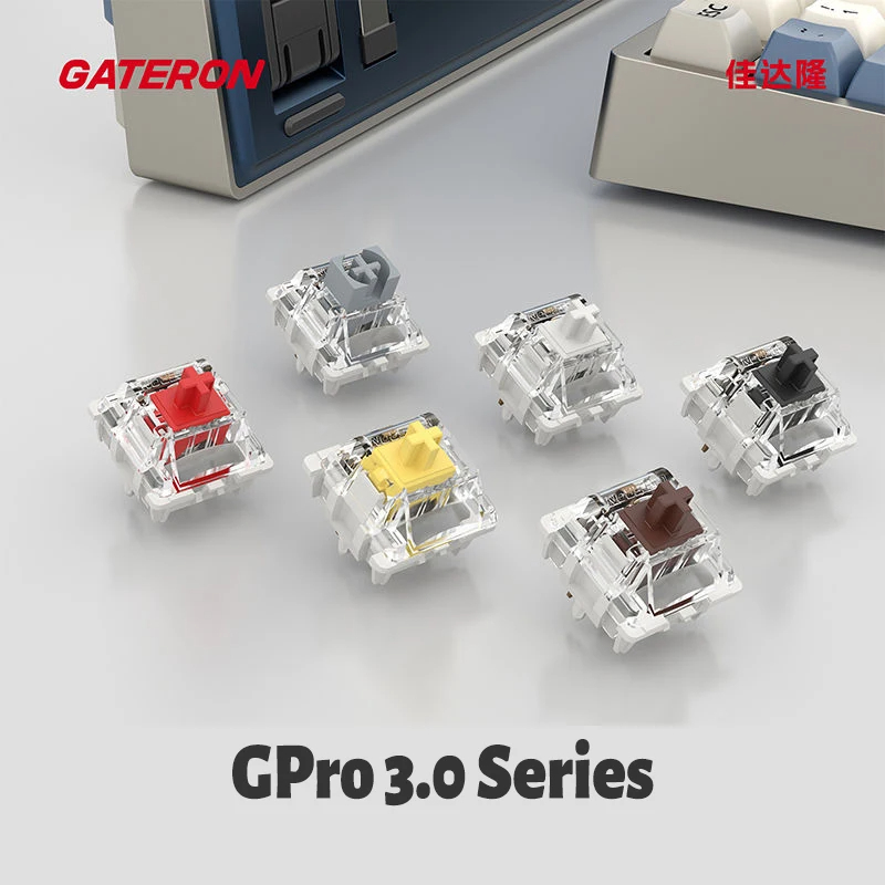 Gateron Switch Linear Tactile - Gateron Pro 3.0 V3 Switch 3pin