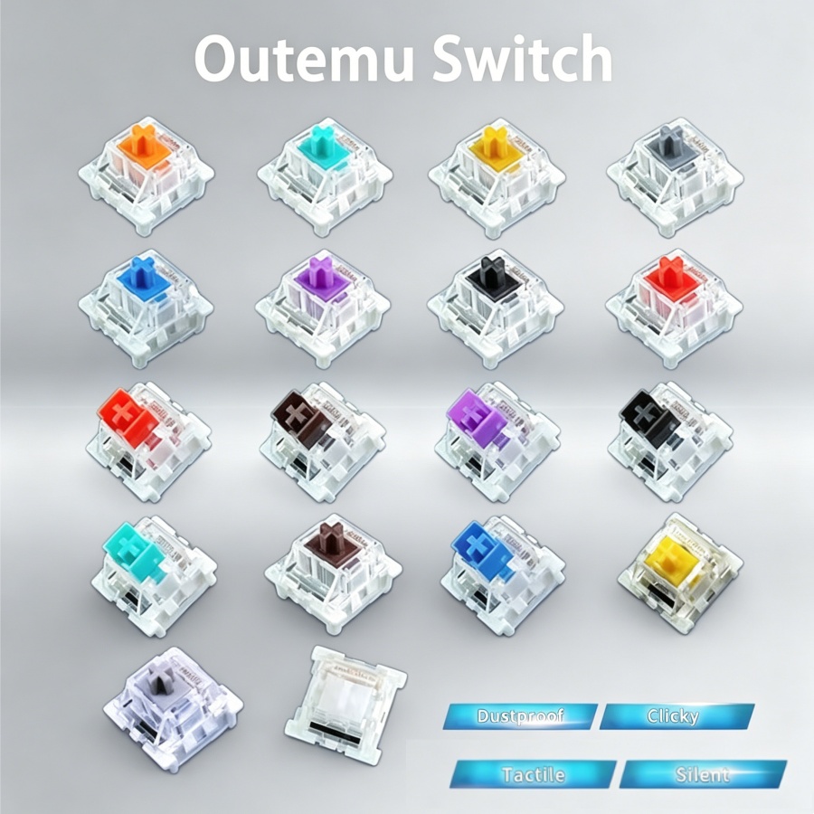 Silent Switch Mechanical Keyboard - Outemu Switch for Mechanical Keyboard 3Pin