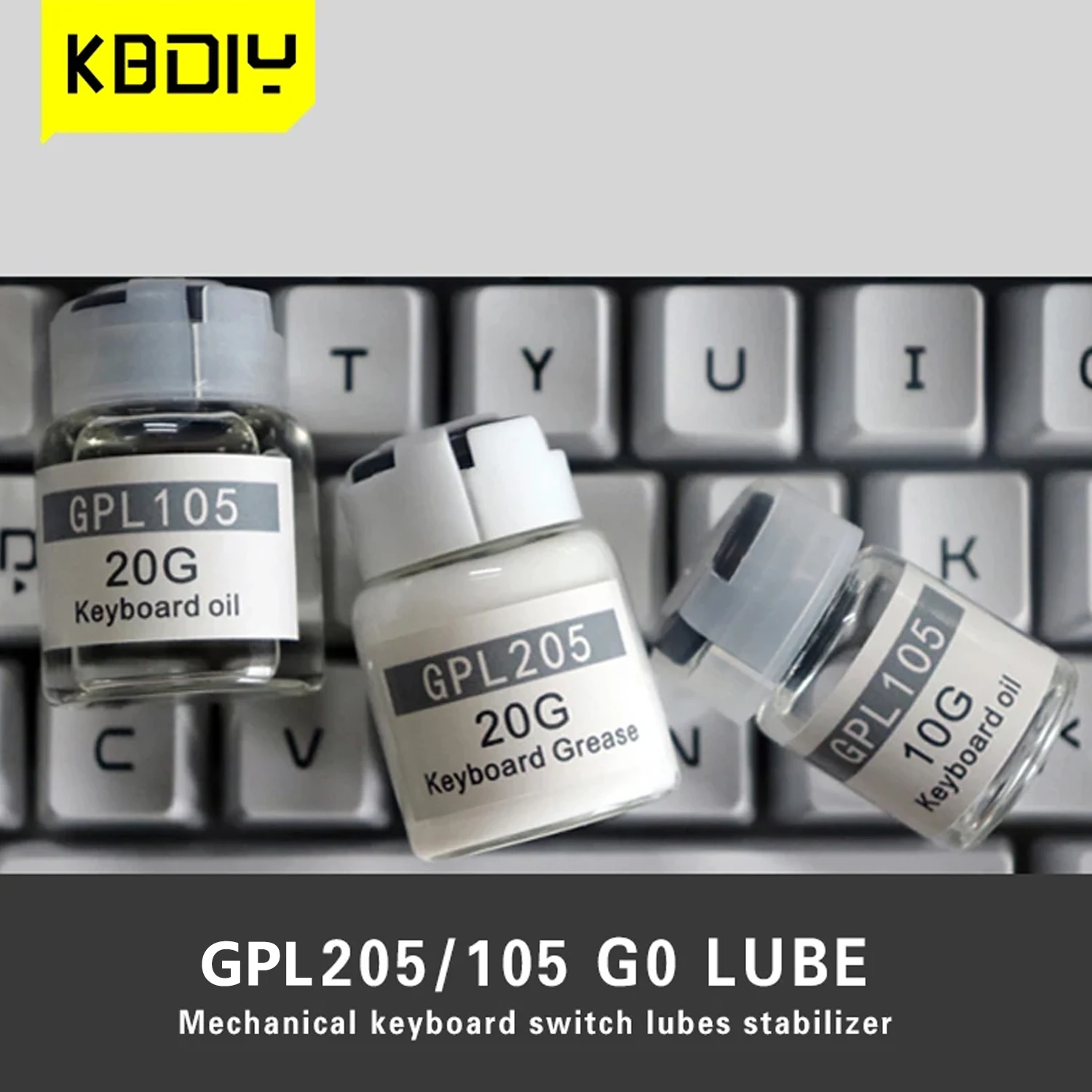 Keyboard Stabilizer Screw In - KBDiy Switches Lube Grease Oil GPL105/205