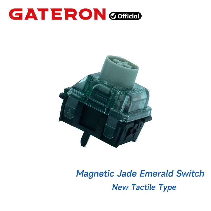 Hall Effect Magnetic Switch Keyboard - GATERON Magnetic Jade Emerald Switch, Tactile,