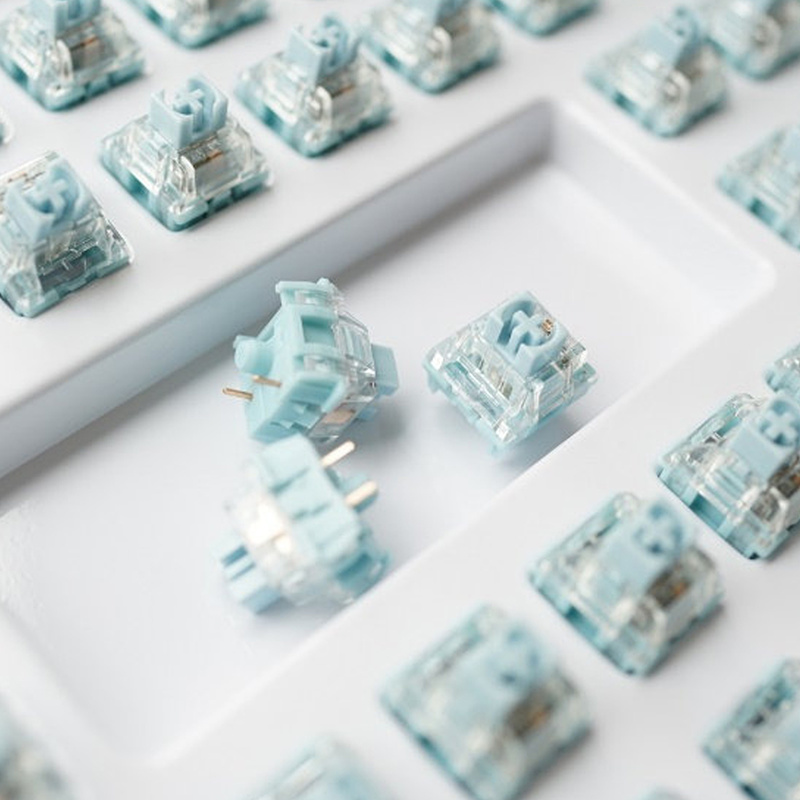 TTC Bluish White Switch for Me - Silent Switch Mechanical Keyboard 评论和价格