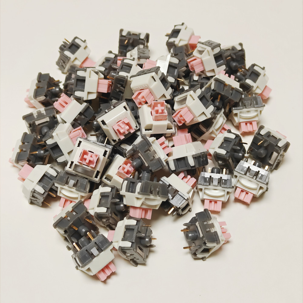 Outemu Pink Butterfly Switch 5 - Silent Switch Mechanical Keyboard 评论和价格