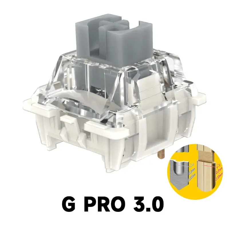 Gateron Pro 3.0 V3 Switch 3pin - Gateron Switch Linear Tactile 评论和价格