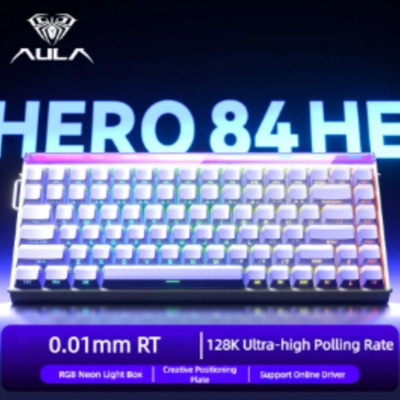 AULA HERO84 Magnetic Gaming Me - Hall Effect Magnetic Switch Keyboard 评论和价格