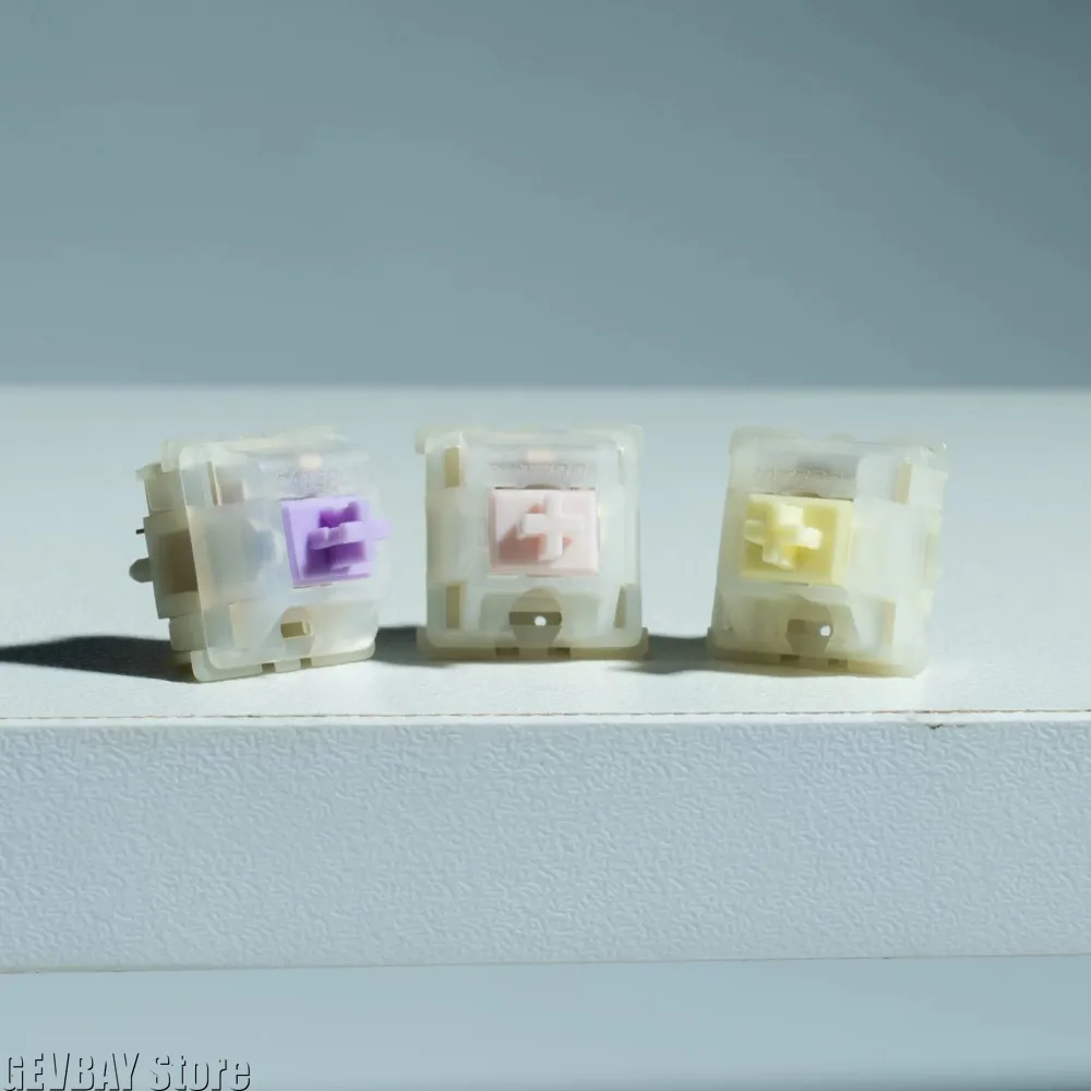 10Pcs/Pack GATERON KS-3X1 Milk - Gateron Switch Linear Tactile 评论和价格