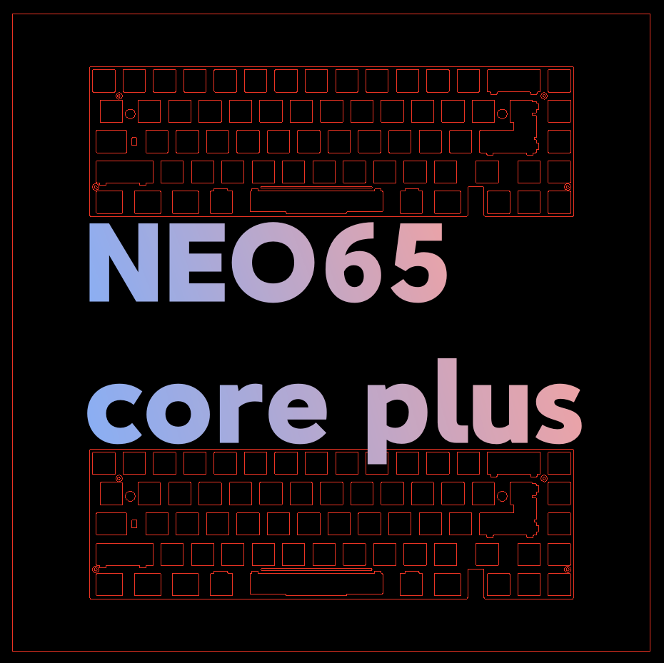 65% NEO Core Plus Mechanical K - Keyboard Stabilizer Screw In 评论和价格