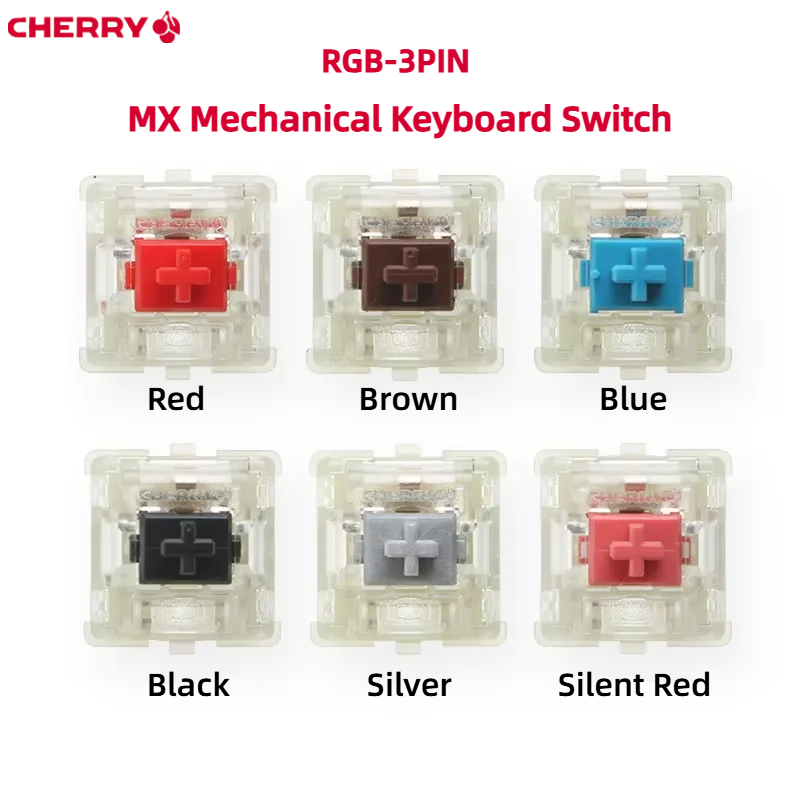 Brand New Original Cherry MX M - Cherry Mx Switch Blue Brown Red 评论和价格