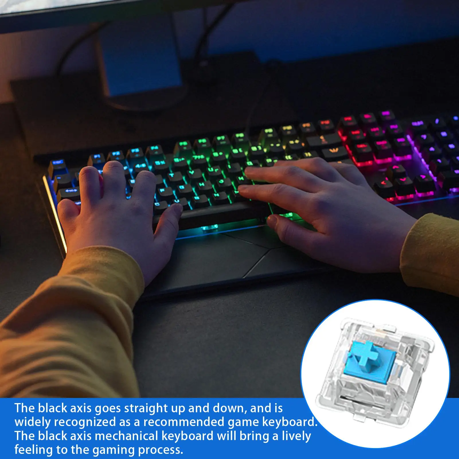 For Backlit Mechanical Keyboar - Silent Switch Mechanical Keyboard 评论和价格