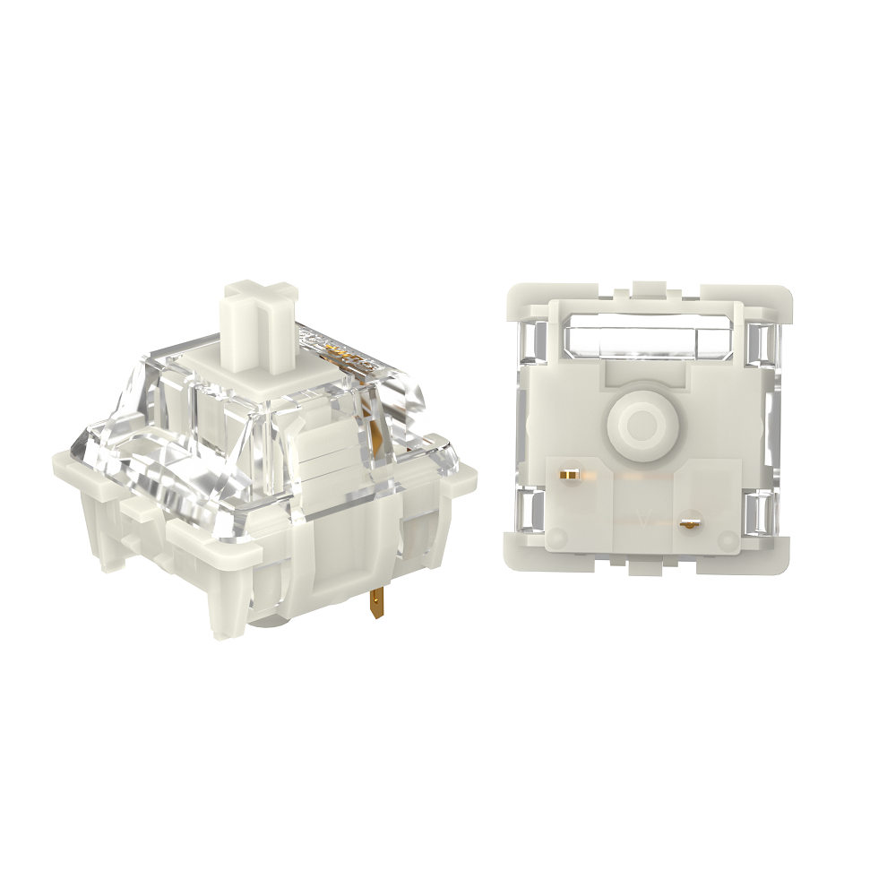 Gateron White Yellow Silver Pr - Gateron Switch Linear Tactile 评论和价格