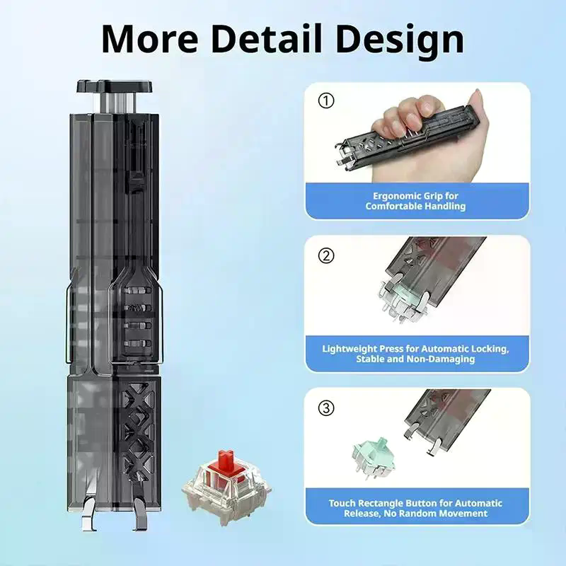 2 In 1 Keyboard Keycap Switch  - Switch Puller Keycap Puller Kit 评论和价格