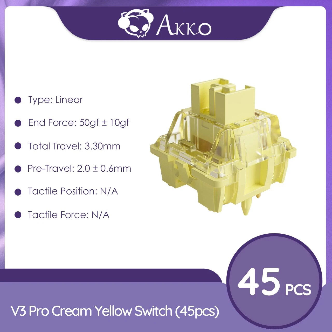 Akko V3 Pro Switches Tactile / - Gateron Switch Linear Tactile 评论和价格