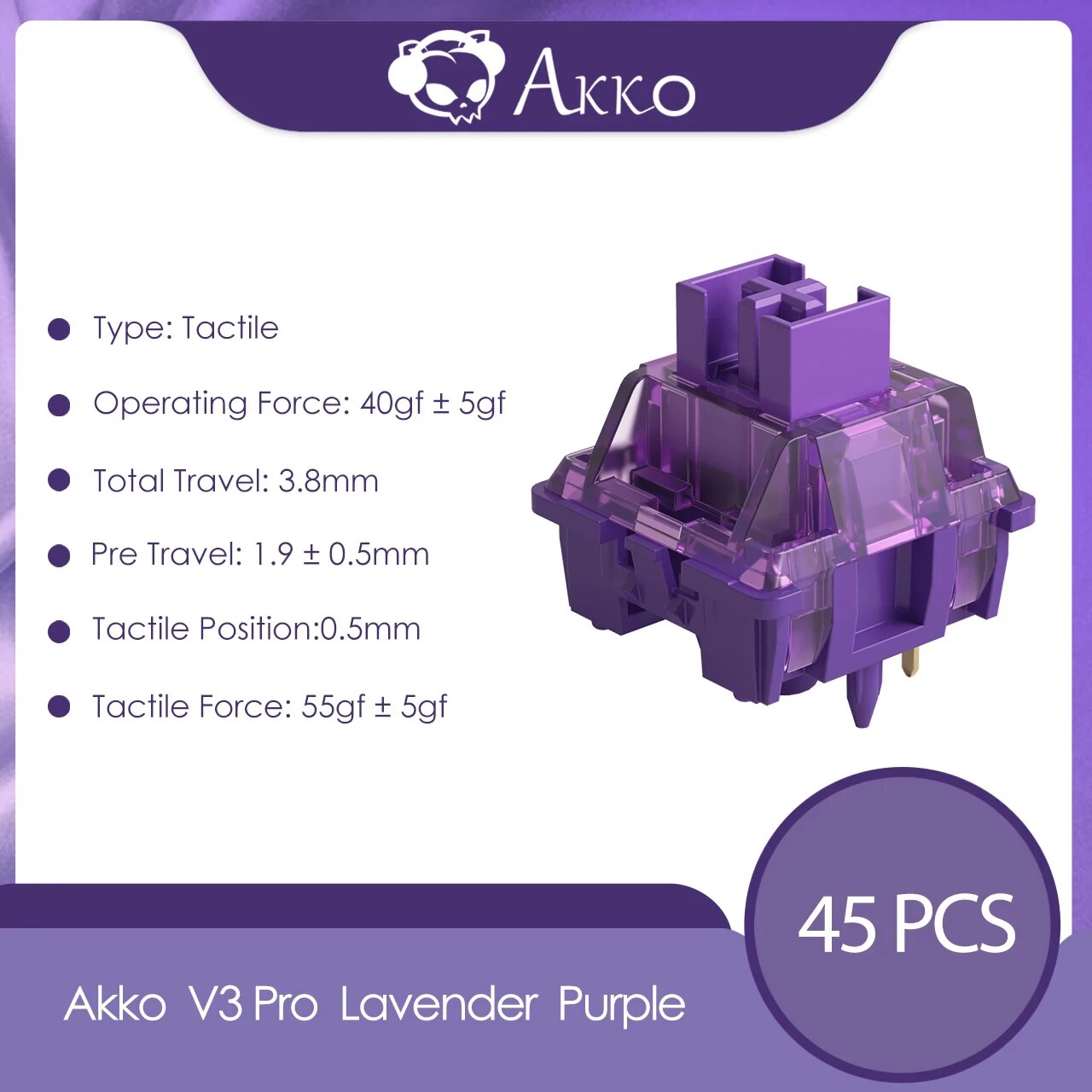 Akko V3 Pro Switches Tactile / - Gateron Switch Linear Tactile 评论和价格