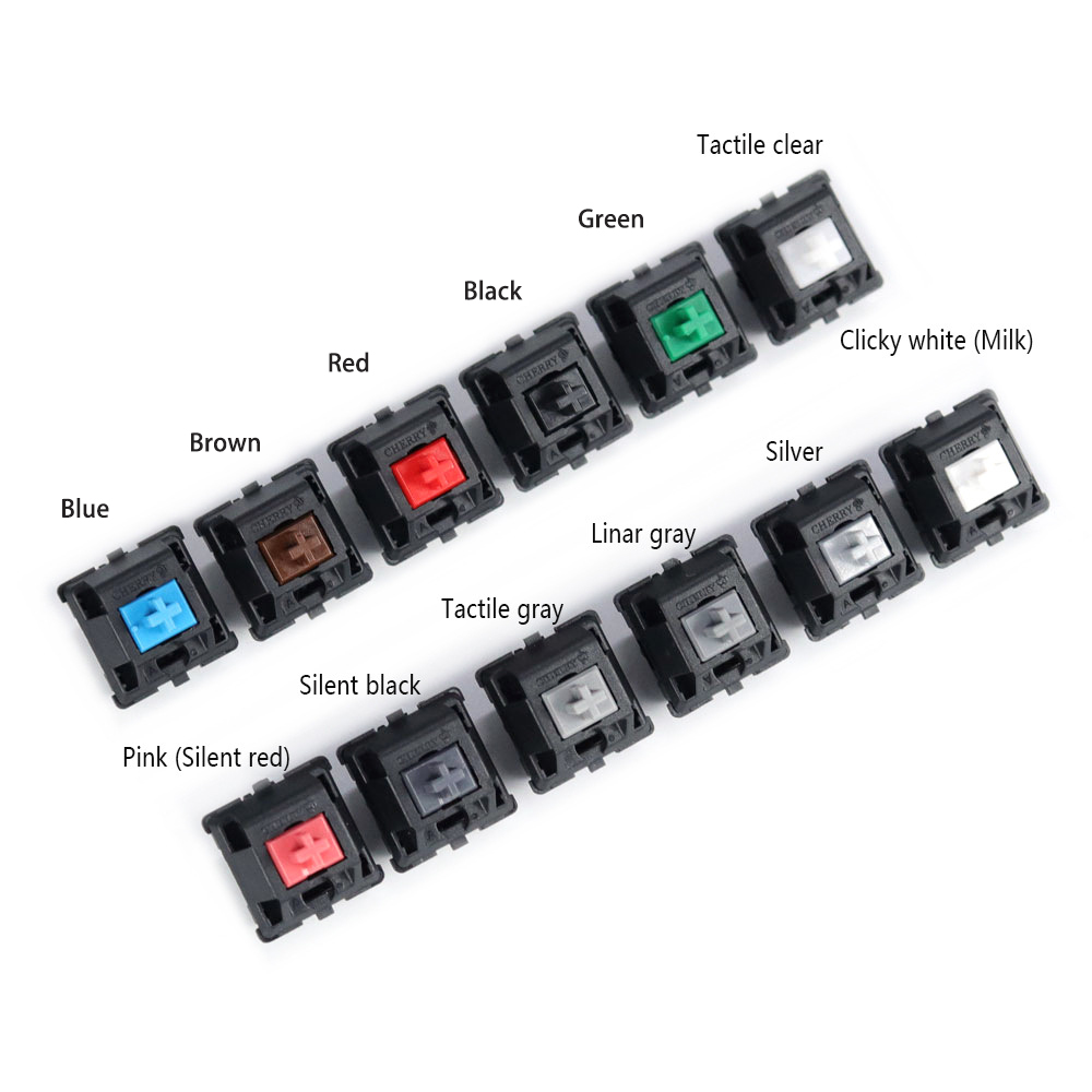 Original MX Cherry Mechanical  - Cherry Mx Switch Blue Brown Red 评论和价格