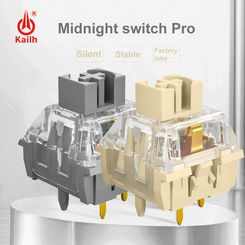 Kailh Midnight Pro Keyboard Sw - Hot Swap Keyboard Switch 5 Pin 评论和价格