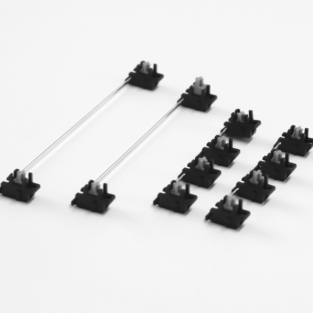 Gateron Black Plate Mount Stab - Keyboard Stabilizer Screw In 评论和价格