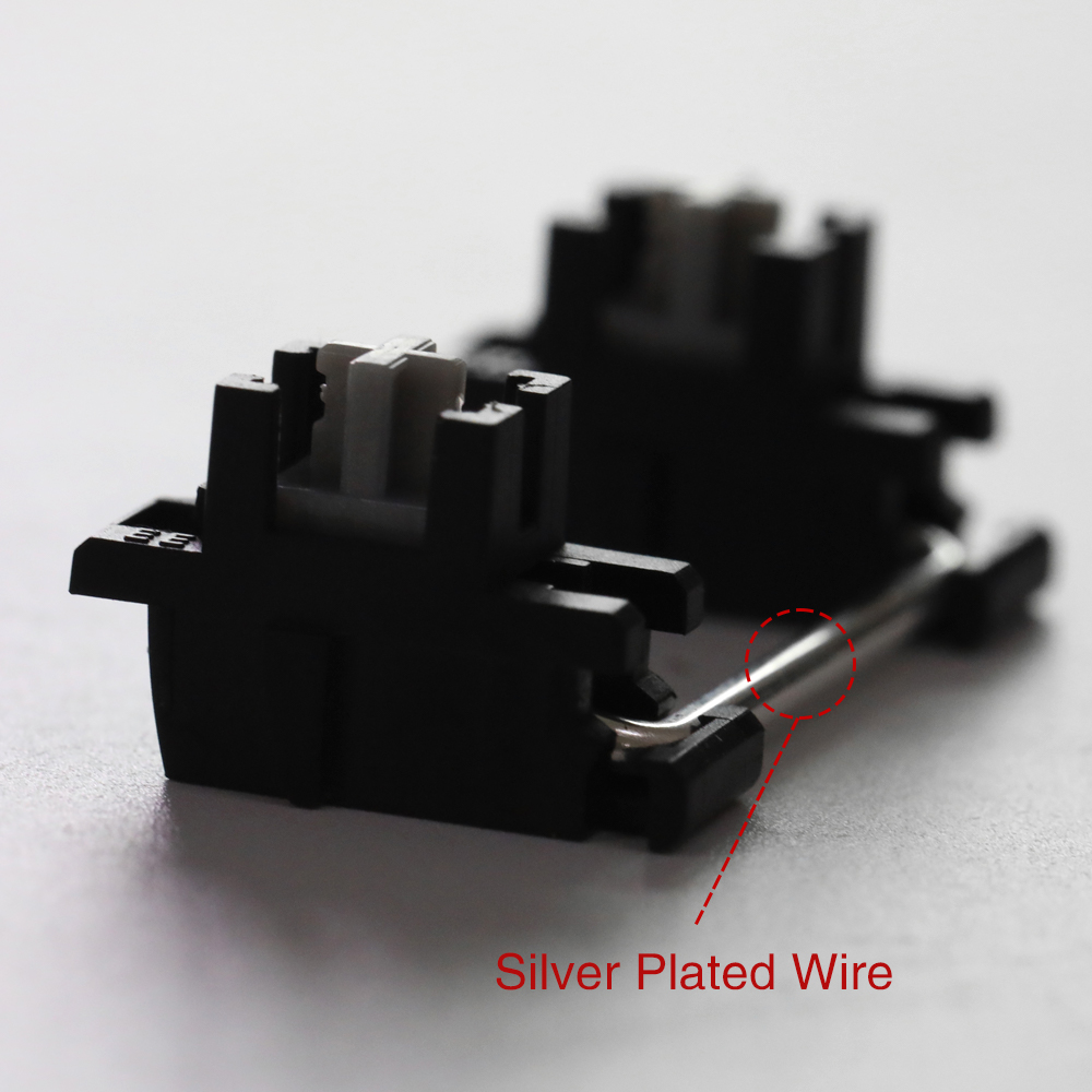Gateron Black Plate Mount Stab - Keyboard Stabilizer Screw In 评论和价格