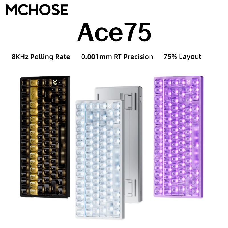 MCHOSE Ace75 Magnetic Switch K - Hall Effect Magnetic Switch Keyboard 评论和价格