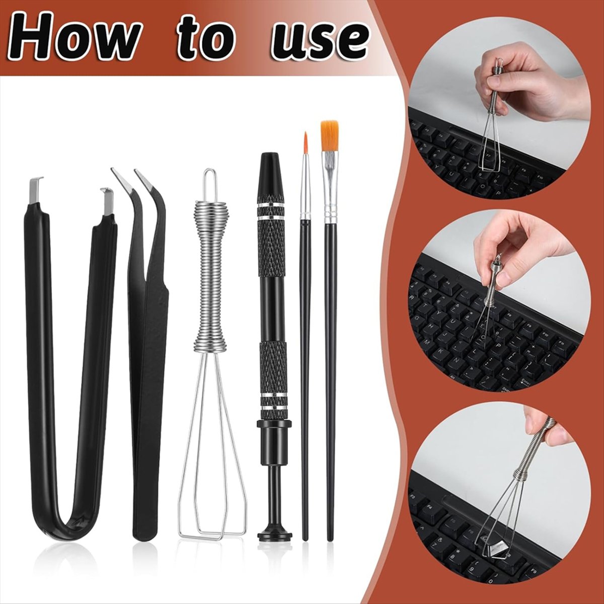 KSOL Keyboard Removal Tool Kit - Switch Puller Keycap Puller Kit 评论和价格