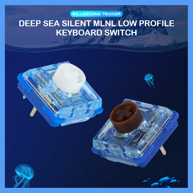 Kailh Deep Sea Silent Low Prof - Silent Switch Mechanical Keyboard 评论和价格