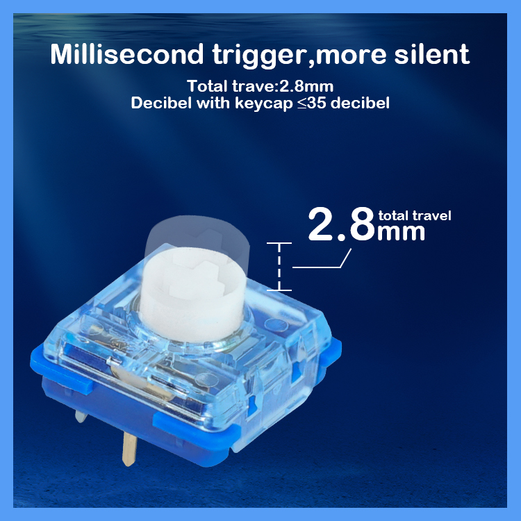 Kailh Deep Sea Silent Low Prof - Silent Switch Mechanical Keyboard 评论和价格