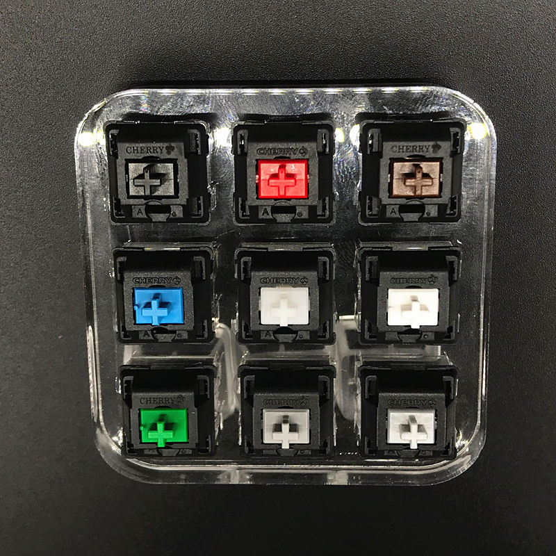 New Mechanical Keyboard axis C - Cherry Mx Switch Blue Brown Red 评论和价格