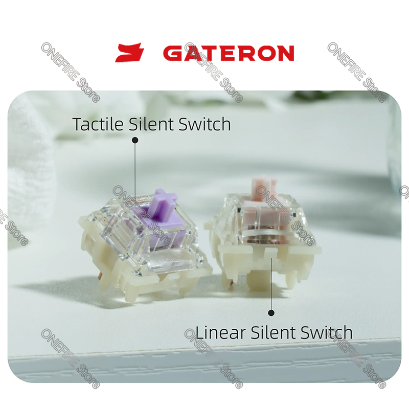 GATERON KS-9 Silent 3.0 Switch - Gateron Switch Linear Tactile 评论和价格