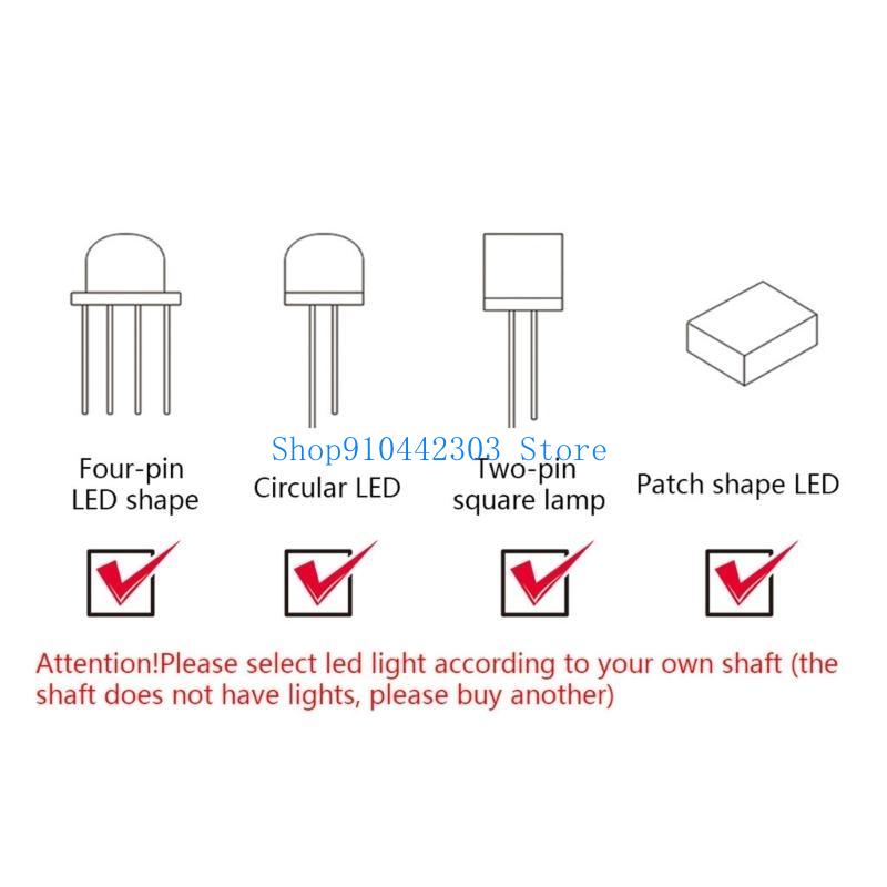 652F Switches Mechanical Keybo - Mechanical Keyboard Switch Set 110Pcs 评论和价格
