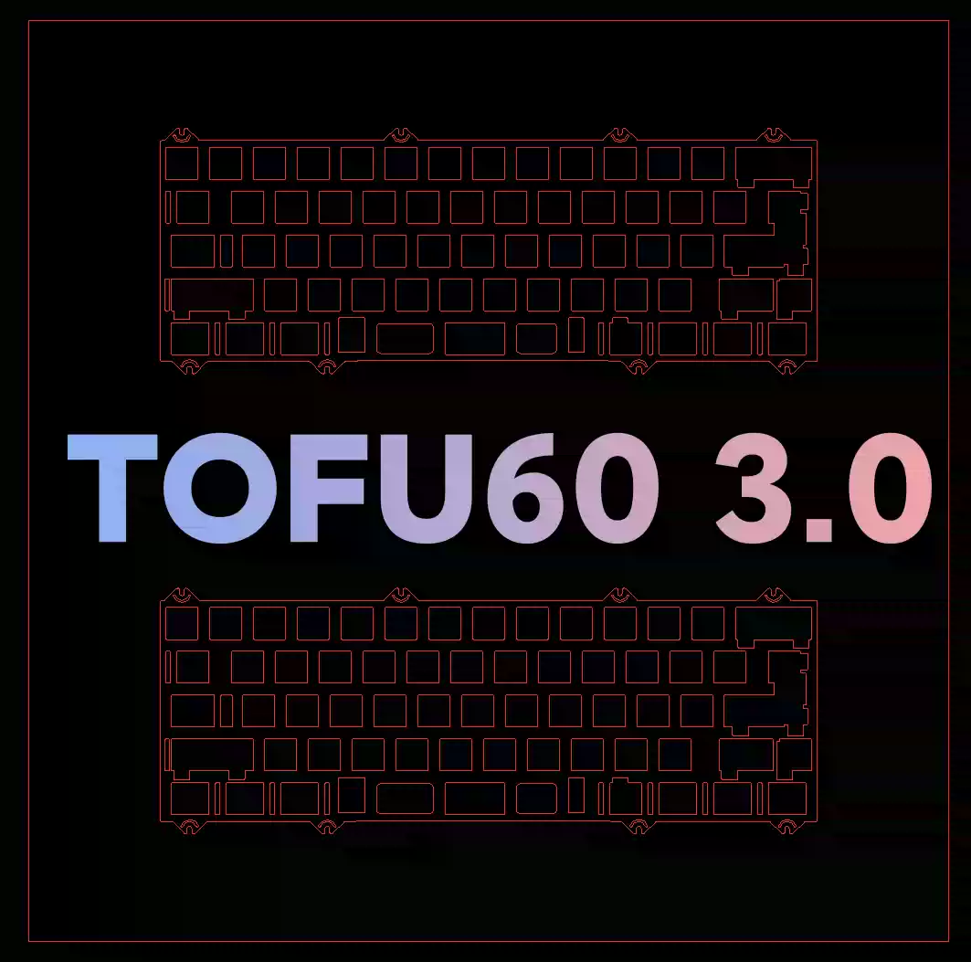 KBDFANS TOFU60 3.0 Version Key - Keyboard Stabilizer Screw In 评论和价格