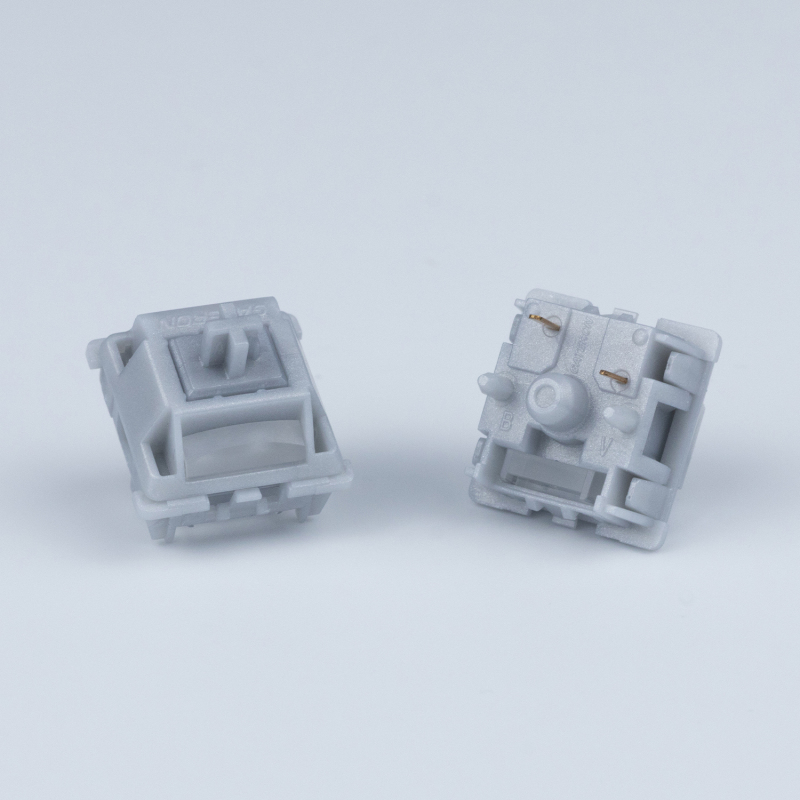Gateron Smoothie Silver Switch - Keyboard Switch Lubed Linear 45G 评论和价格