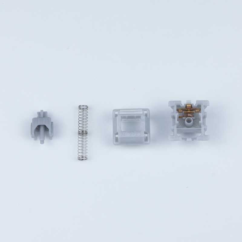 Gateron Smoothie Silver Switch - Keyboard Switch Lubed Linear 45G 评论和价格