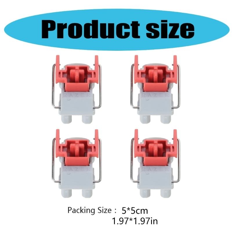 4Pcs V2 Slient Liners Red Opti - Optical Switch Keyboard Hotswap 评论和价格