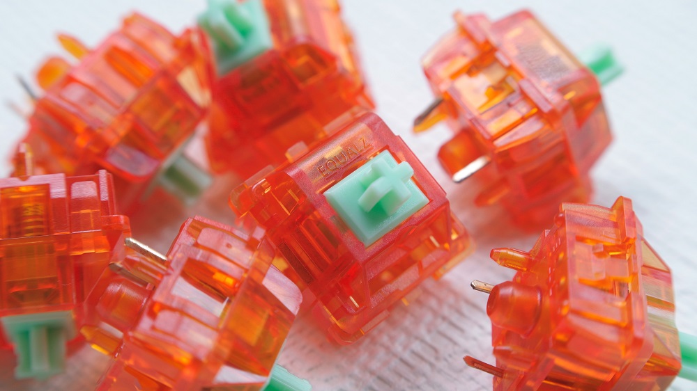 EQUALZ Tangerine V2 Switch 5 P - Hot Swap Keyboard Switch 5 Pin 评论和价格